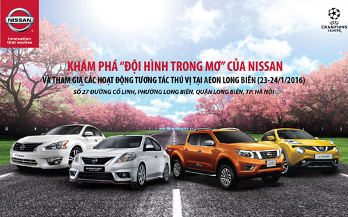Nissan Việt Nam sẽ trưng bày dàn xe bao gồm mẫu bán tải NP300 Navara, mẫu crossover Juke, 2 mẫu sedan Teana và Sunny cùng hàng loạt những nâng cấp Link Đăng Nhập PG88 Chính Thức 2026; mang lại tiện ích tối đa cho người sử dụng.