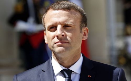 Tổng thống Pháp Emmanuel Macron.