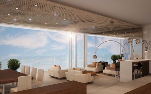 Phối cảnh căn hộ trong Link Trang Chủ PG88.Com Mới #2026 Fusion Suites Da Nang Beach.<br>