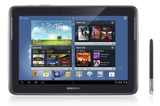 Máy tính bảng đầu tiên trong dòng Note của Samsung - Galaxy Note 10.1 - Ảnh: H.Vinh.