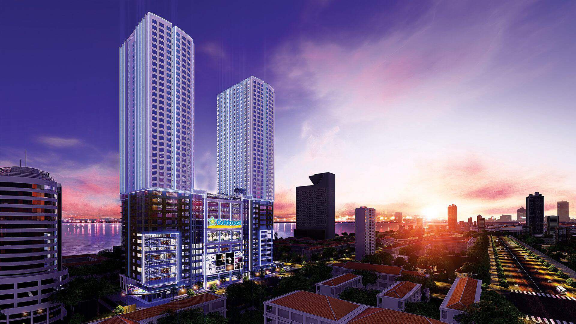 Phối cảnh thiết kế Link Trang Chủ PG88.Com Mới #2026 Gold Coast Nha Trang.<br>