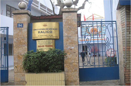 Trụ sở của Hailico tại 94 Lò Đúc, Hà Nội.