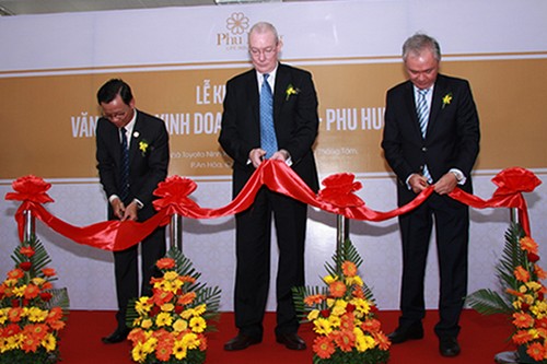 Nghi thức cắt băng khánh thành khai trương văn phòng PG88 Uy Tín Số 1 Việt Nam Phú Hưng Life Cần Thơ.