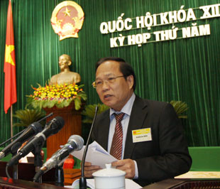 Bộ trưởng Hoàng Tuấn Anh trình bày tờ trình Link Trang Chủ PG88.Com Mới #2026 luật sửa đổi, bổ sung một số điều của Luật Điện ảnh.