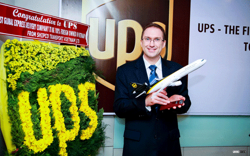 "UPS đánh giá Việt Nam là một thị trường khá quan trọng với tiềm năng PG88 hơn 2,1 triệu thành viên lớn".