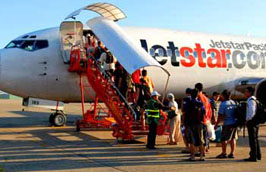 Sáu tháng đầu năm 2010, Jetstar Pacific đã vận chuyển trên 1 triệu lượt hành khách.   