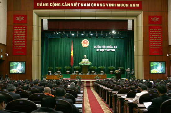 Phiên khai mạc kỳ họp thứ tám PG88 ⭐ Link trang chủ số 1 nhà cái PG88 com casino slot khóa 12 đã diễn ra sáng 20/10 tại Hà Nội - Ảnh: CTV