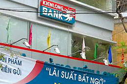 Ở sản phẩm tiền gửi bậc thang VND, lãi suất mà KienLongBank áp dụng cao nhất là 13,95%/năm.