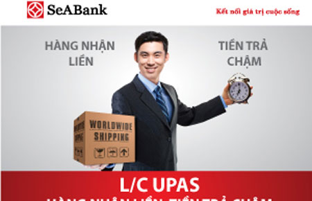 L/C UPAS là sản phẩm L/C trả chậm do SeABank phát hành dành cho các 6Pg88.con độc quyền mỗi ngày nhập khẩu có nhu cầu vay vốn theo phương thức L/C với lãi suất thấp.