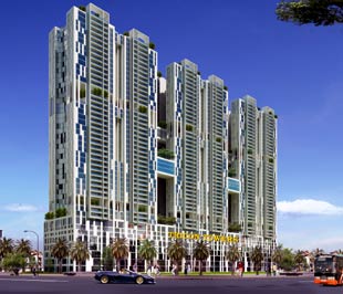 Phối cảnh Link Trang Chủ PG88.Com Mới #2026 Tricon Towers.