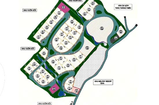 Biệt thự The Melody Villas giá 3,8-4,2 triệu đồng/m2