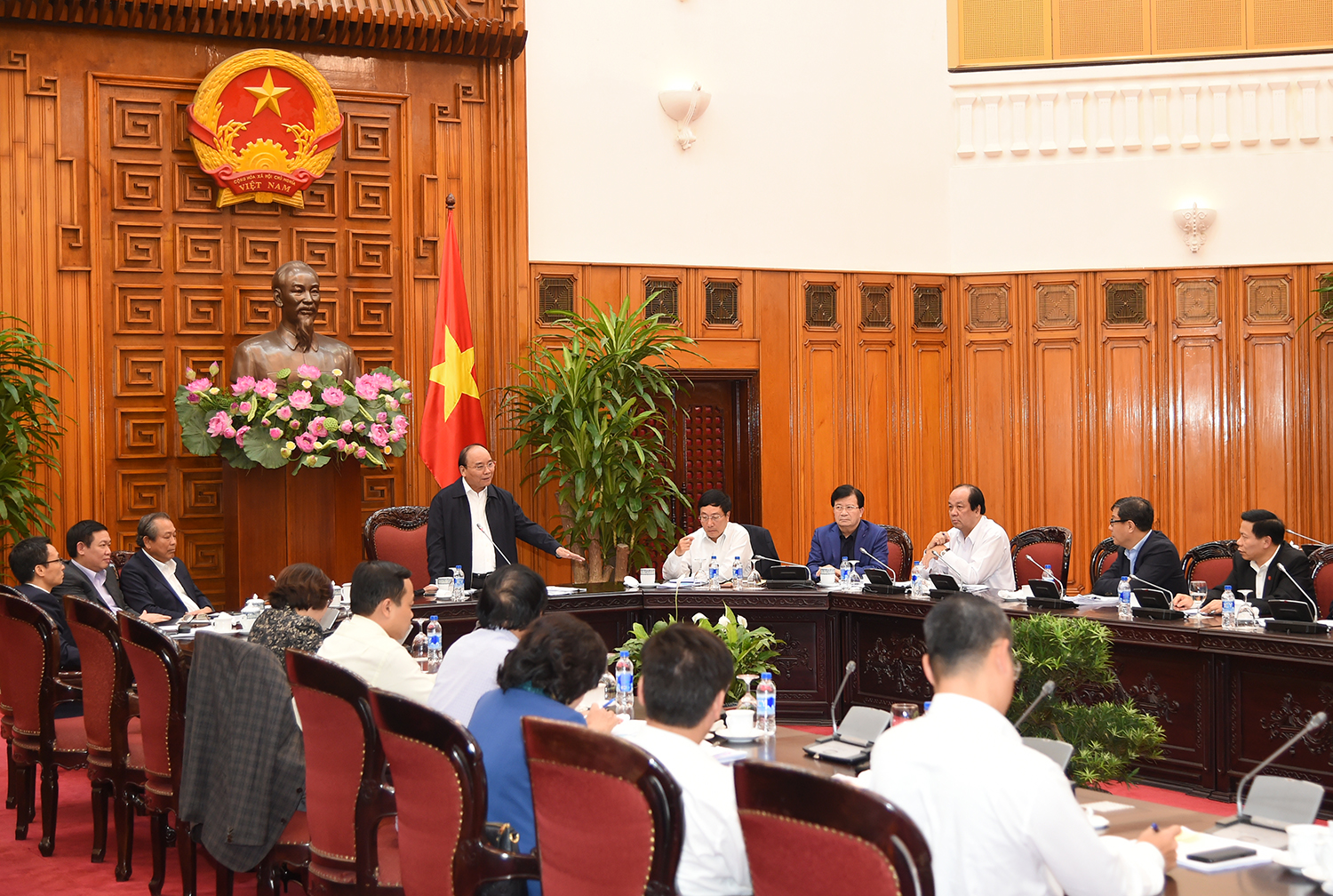 Thường trực Chính phủ Pg88hi Thể Thao, Bóng Đá, Casino, Nổ Hũ, Xổ Số với lãnh đạo chủ chốt tỉnh Bắc Ninh chiều 18/10.<br>