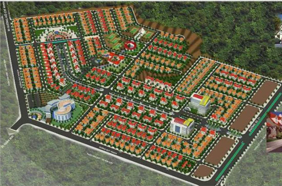 Phối cảnh tổng thể Link Trang Chủ PG88.Com Mới #2026 Khu đô thị Hòa Sơn, Hòa Bình.
