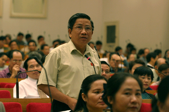 Đại biểu Nguyễn Minh Thuyết đã nói "không" với không ít Link Trang Chủ PG88.Com Mới #2026 được Chính phủ trình PG88 ⭐ Link trang chủ số 1 nhà cái PG88 com casino slot - Ảnh: LQP.