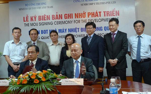 Lễ ký MOU Link Trang Chủ PG88.Com Mới #2026 nhiệt điện Dung Quất ngày 11/9 tại Bộ Công Thương<br>