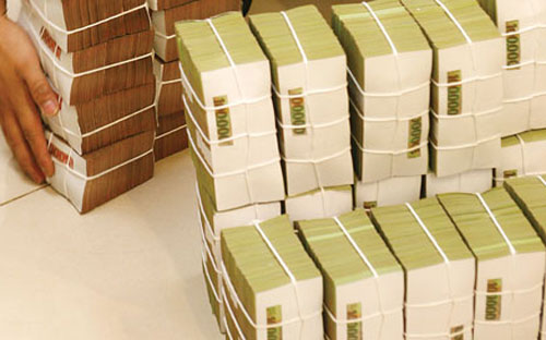 Trong năm 2012, tổng số nợ xấu được xử lý bằng dự phòng rủi ro của hệ thống ước đạt khoảng 69 nghìn tỷ đồng.