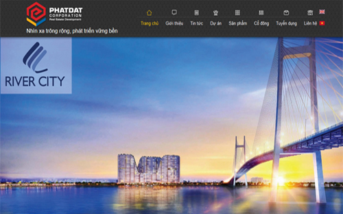 Trang web của Công ty Cổ phần PG88 hơn 2,1 triệu thành viên Bất động sản Phát Đạt. 
