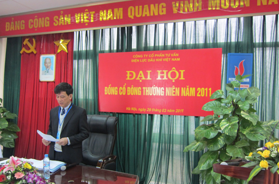 PPE đặt kế hoạch lợi nhuận sau thuế đạt 2,4 tỷ đồng trong năm 2011.