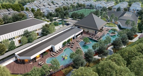 Đặc biệt, nhằm phục vụ nhu cầu “sống như nghỉ dưỡng” của cư dân, chủ đầu
 tư đang xây dựng khu tiện ích tiêu chuẩn 5 sao với vốn đầu tư lên tới 
200 tỷ đồng.