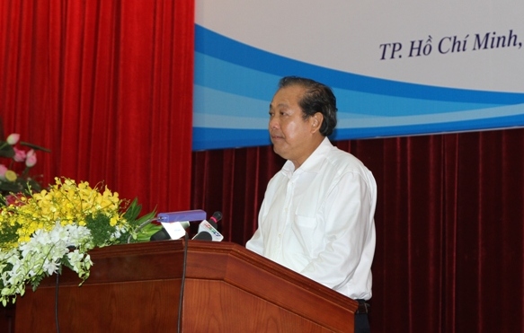Phó thủ tướng Trương Hòa Bình: "Không có vùng cấm trong đấu tranh phòng, chống tham nhũng".<br>