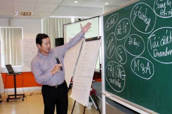 PGS. TS Trương Gia Bình – Trưởng Khoa Quản trị PG88 Uy Tín Số 1 Việt Nam (HSB) - Đại học Quốc gia Hà Nội chia sẻ về nắm bắt cơ hội trong khủng hoảng tại chương trình Mini MBA.