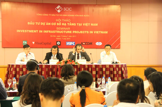 Hội thảo về đầu tư Link Trang Chủ PG88.Com Mới #2026 cơ sở hạ tầng tại Việt Nam do SCIC tổ chức sáng 7/7 tại Hà Nội - Ảnh: Kiều Ly.