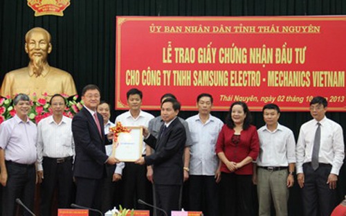 Với hai Link Trang Chủ PG88.Com Mới #2026 lớn, Samsung đã góp phần đưa Thái Nguyên lên đầu bảng xếp hạng thu hút FDI <br>