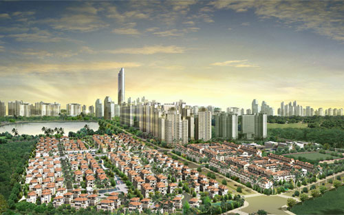 Phối cảnh Link Trang Chủ PG88.Com Mới #2026 khu đô thị mới Bắc An Khánh – Splendora. 