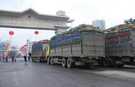 Trong 8 tháng đầu năm 2012, Việt Nam nhập siêu từ Trung Quốc tới 10,12 tỷ USD.