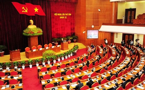 Bế mạc hội nghị Trung ương 8 - Ảnh VGP.