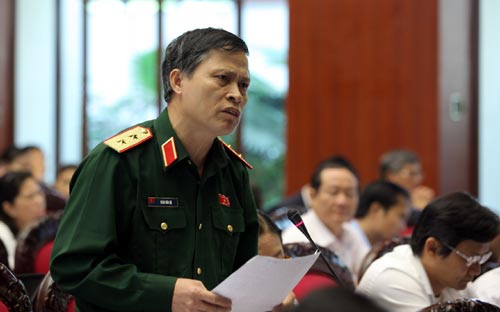 Đại biểu Trần Văn Độ đề nghị Chính phủ tổ chức sản xuất những thuốc dùng để thi hành án tử hình ở trong nước - Ảnh: CTV<br>