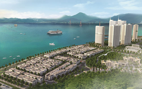 Phối cảnh tổng thể Vinhomes Dragon Bay.