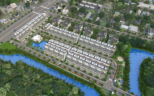 Phối cảnh Link Trang Chủ PG88.Com Mới #2026 nhà ởkhu dân cư cao cấp Green Town.<br>