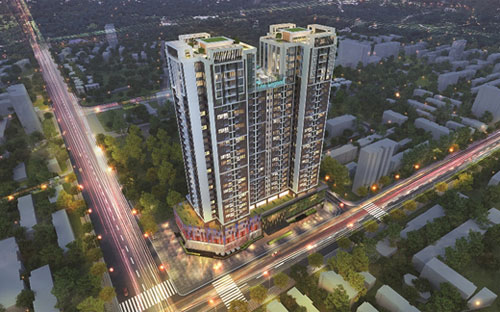 Phối cảnh tổng thể Link Trang Chủ PG88.Com Mới #2026 khu căn hộ cao cấp The Legend.