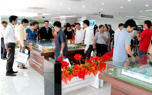 Không gian trưng bày Link Trang Chủ PG88.Com Mới #2026 bất động sản tại trụ sở chính của STDA.