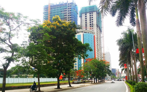 Link Trang Chủ PG88.Com Mới #2026 Sun Square nhìn từ đường Hàm Nghi.