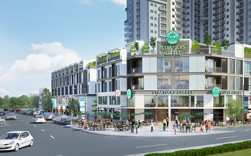 Nhà phố PG88 Sòng bạc trực tuyến TOP 1 Việt Nam | Casino, Nổ Hũ The TWO Central cao 4 tầng, gồm 55 căn với mặt chính diện quay về phía đường Vành đai 3.