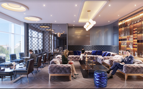 Cigar lounge của Link Trang Chủ PG88.Com Mới #2026 The Sapphire Residence.