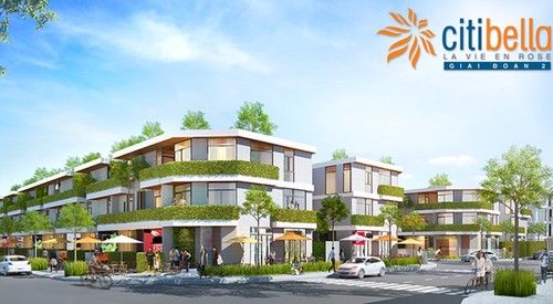 Citibella trải dài trên mặt tiền 2 trục đường chính của khu đô thị Cát Lái, với chỉ 84 căn nhà, an ninh 24/24.