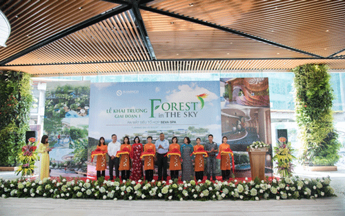 Dự kiến đưa vào hoạt động chính thức giữa năm 2018, Flamingo Forest In The Sky đang dần dần được hoàn thiện. 