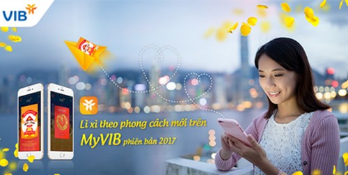 Triển khai tính năng Lucky Money cùng với việc miễn phí giao dịch trên 
ứng dụng Pg88 com chính chủ di động MyVIB như một món quà năm mới VIB gửi tặng 
tất cả các khách hàng. 