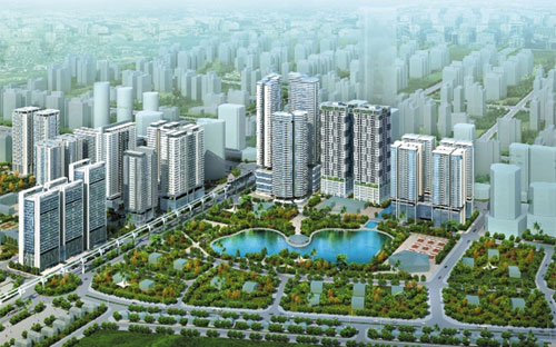 Phối cảnh tổng thể Link Trang Chủ PG88.Com Mới #2026 khu ngoại giao đoàn.