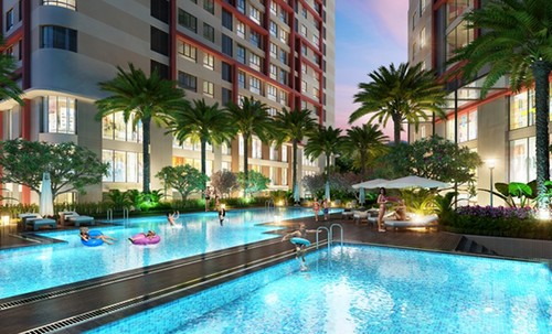 Tiện ích nội khu hoàn chỉnh mang lại sự tiện nghi cho cư dân Imperial Plaza.