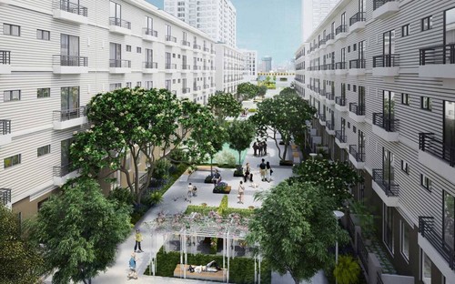 Chủ đầu tư đã dành đến 70% cho diện tích cảnh quan xanh với mật độ xây 
dựng thấp, đảm bảo không gian sống riêng tư cho các cư dân.