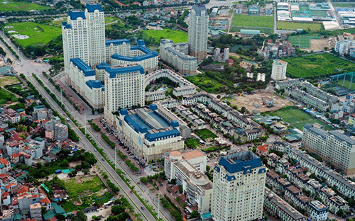 Hệ thống hạ tầng, thiết kế cảnh quan tại khu đô thị The Manor.