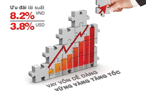 Mức lãi suất đưa ra trong chương trình là mức lãi suất cạnh tranh hấp dẫn nhất trên thị trường hiện nay.