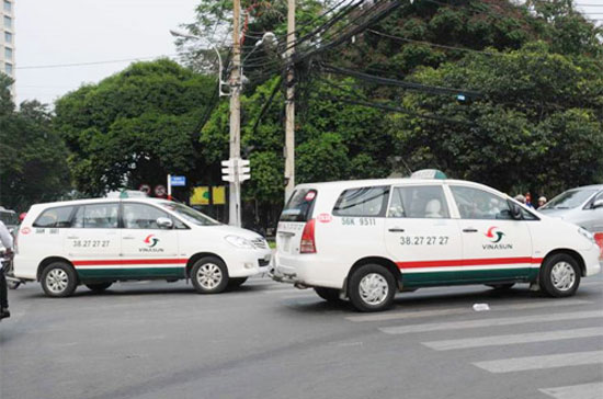 Vinasun là 6Pg88.con độc quyền mỗi ngày vận tải hành khách taxi đầu tiên trên cả nước thông báo giảm 500 đồng/km.