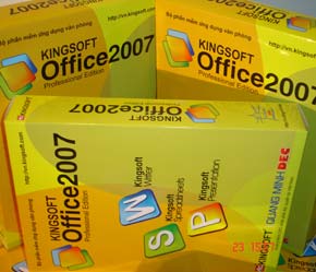 KingSoft Office 2007 có tổng dung lượng khoảng 90MB - Ảnh: Tuấn Hùng.