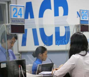 ACB đã được chấp thuận nâng vốn điều lệ lên hơn 5.805 tỷ đồng trong năm 2008 - Ảnh: Việt Tuấn.