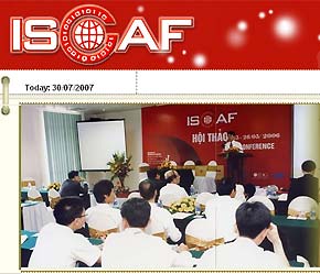 ISGAF lần đầu tiên được tổ chức vào năm 2006 tại Hà Nội.